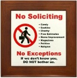 Buy a No Soliciting Sign That Really Works!